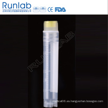 Vial criogénica de rosca interna de 4 ml con sello de arandela de silicona